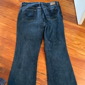 Levi’s signature size 12 short  at waist bootcut jeans. Worn‎ about 8x